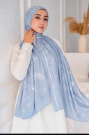Celestial Printed Chiffon Hijab