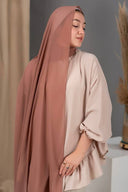 Rose Chiffon Hijab
