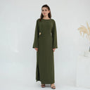 Side Ruched Abaya