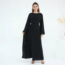 Side Ruched Abaya