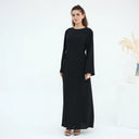 Side Ruched Abaya