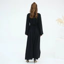 Side Ruched Abaya
