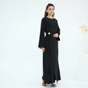 Side Ruched Abaya