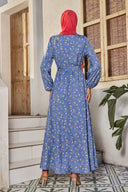 Blue Petal Perfect Maxi Dress-CLEARANCE