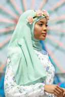 Mint Chiffon Hijab