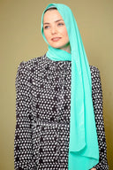 Mint Chiffon Hijab